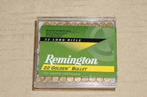 lot 23 image: Remington .22 LR Golden Bullet Ammunition