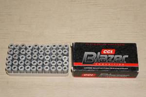 lot 24 image: 50 Rounds - CCI Blazer .45 Auto 230 Gr FMJ Ammunition