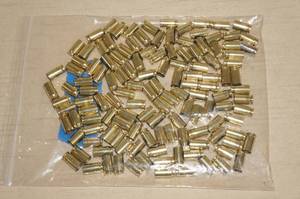 lot 31 image: 130 .45 ACP Once Fired Brass Shell Casings