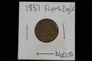 lot 89 image: 1857 Flying Eagle Cent