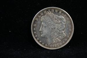 lot 108 image: 1921-P Morgan Silver Dollar