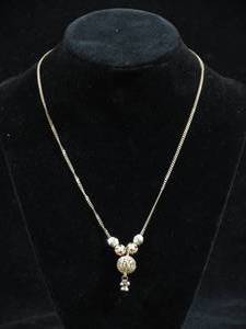 lot 144 image: Chain with Ornate Pendant