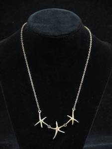 lot 158 image: Sterling Silver Starfish Necklace
