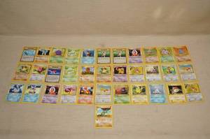 lot 202 image: Early Red Number Pokemon Cards - Shadowless, 1st Edition