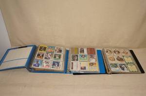 lot 213 image: 3 Binders of Cards