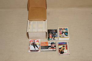 lot 193 image: Small Box of Basketball Cards Plus Some Hockey