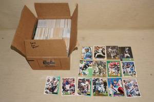 lot 212 image: Box of Sports Cards