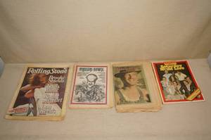 lot 233 image: Vintage Rolling Stone Magazines