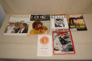 lot 234 image: Political and Significant Event Magazines and Books