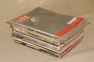 lot 235 image: Vintage Life Magazines