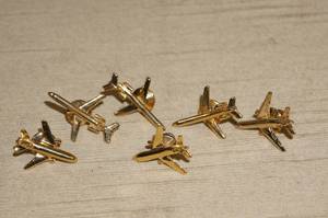 lot 268 image: Commercial Airplane Cufflinks