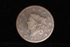 lot 79 image: 1820 Large US Cent Coin