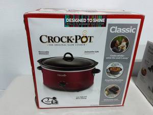 lot 12 image: 7 Quart Crock Pot-New In Box