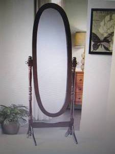 lot 16 image: Cheval Mirror open box Retail $99.9...