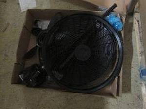 lot 59 image: Lasko Pedestal Fan with Remote open...