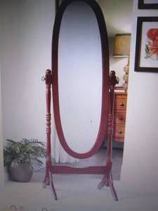 lot 68 image: Cheval Mirror open box Retail $99.9...