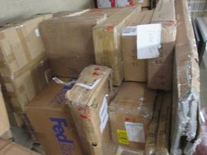 lot 87 image: Pallet of Furniture Damaged or Mis...