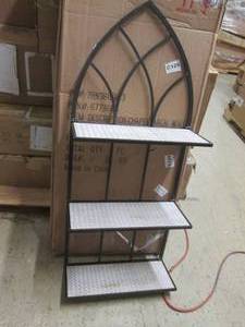 lot 89 image: Chapel Arch Wall Shelf open box Ret...
