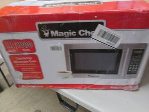lot 98 image: Magic Chef 1.3 Cu. Ft. Stainless St...