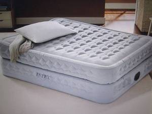 lot 100 image: Intex Supreme 20 Airbed Queen open...