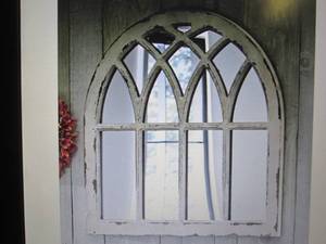 lot 103 image: Distressed Mirror open box Retail $...