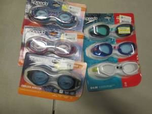 lot 132 image: 6 pr Speedo Junior(6-14) Swim Goggl...