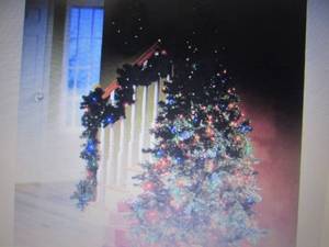 lot 156 image: Prelit Tree, Wreath and Garland Set...