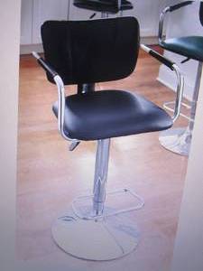 lot 172 image: Gaslift Barstool open box Retail $8...