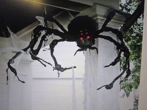 lot 197 image: Giant Spider with Red Eyes Retail $...