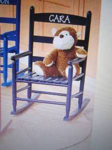 lot 212 image: Childs Rocking Chair open box , al...