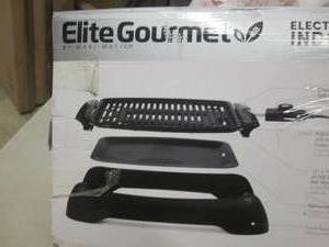 lot 222 image: Elite Gourmet Electric Smokeless In...