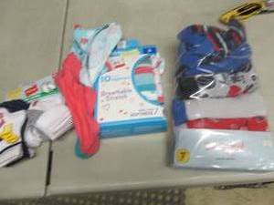 lot 244 image: Boys Large 12-14 Boxer briefs, Girl...