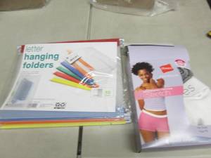 lot 245 image: 4 Ladies Size 9 Boxer Briefs, Hangi...