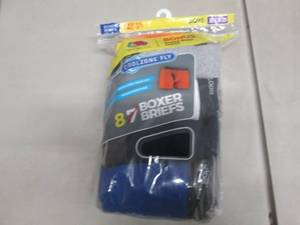 lot 258 image: 8 pk Boys XL Boxer Briefs...