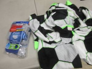 lot 262 image: Boys Medium Boxer Briefs, Large Soc...
