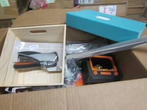 lot 268 image: Box of Assorted Returned or Oversto...