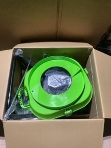 lot 41 image: EARTHWISE 13 AMP 13 IN CORDED ELECTRIC LEAF MULCHERSHREDDER