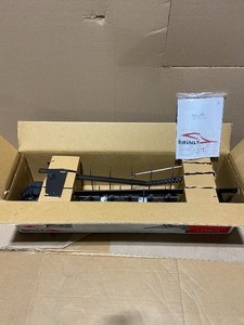 lot 9 image: brinly-hardly 40 in tow-behind dethatcher (NOT USED OPEN BOX COMPLETE)