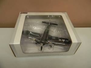lot 15 image: Spec Cast F4U-1 CORSAIR Airplane Die Cast Metal Bank - NEW IN BOX - SEE PICTURES