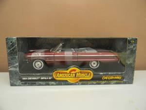 lot 19 image: ERTL AMERICAN MUSCLE - 1964 CHEVROLET IMPALA SS - 118 SCALE DIE-CAST - AWESOME - NEW IN BOX - SEE PICTURES