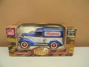 lot 62 image: LIBERTY CLASSICS SPEC CAST LIMITED EDITION - 1936 DODGE HAMMS BEER DELIVERY TRUCK - NEW IN BOX - SEE PICTURES