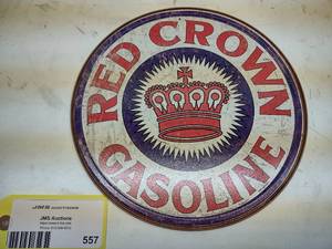 lot 557 image: Red Crown Tin Sign, 12...
