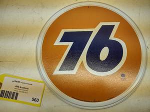 lot 560 image: 76 Tin Sign, 12...