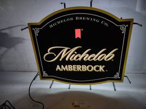 lot 38 image: Michelob Amber Boch, Works...