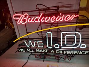 lot 9 image: Budweiser We ID Open, Open Does Not...