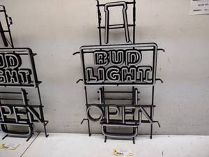 lot 103 image: Bud Light Open, LED, New, No Power ...