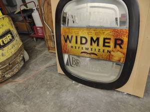 lot 513 image: Widmer Mirror, Approx. 47 x 56, N...