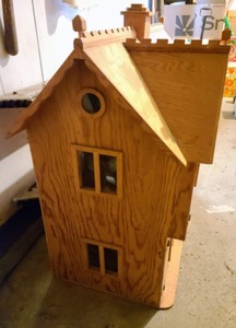 lot 127 image: Wooden Doll House