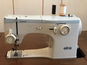 lot 40 image: Elna Sewing Machine Table
