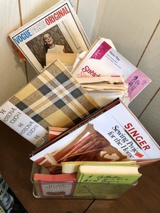 lot 45 image: Vintage Sewing Books